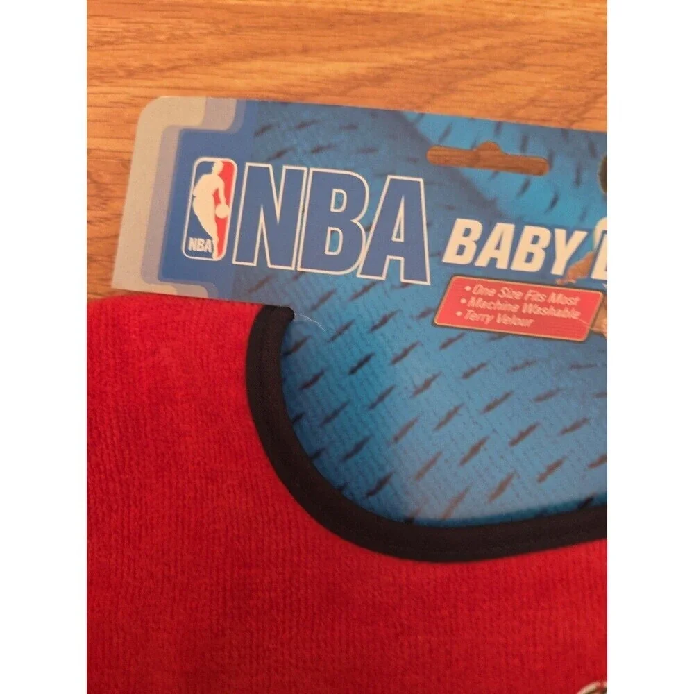 NBA Miami Heat All Pro Baby Bib NEW Basketball Infant Cotton Terrycloth Washable
